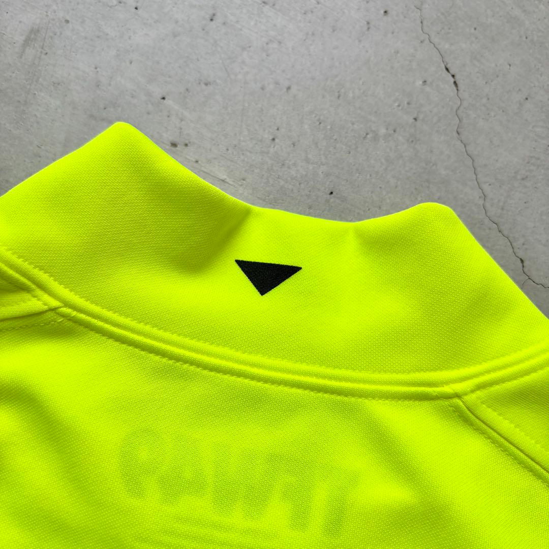 TFW49 ティーエフダブリュー49 半袖モックネックTシャツ 蛍光イエロー M