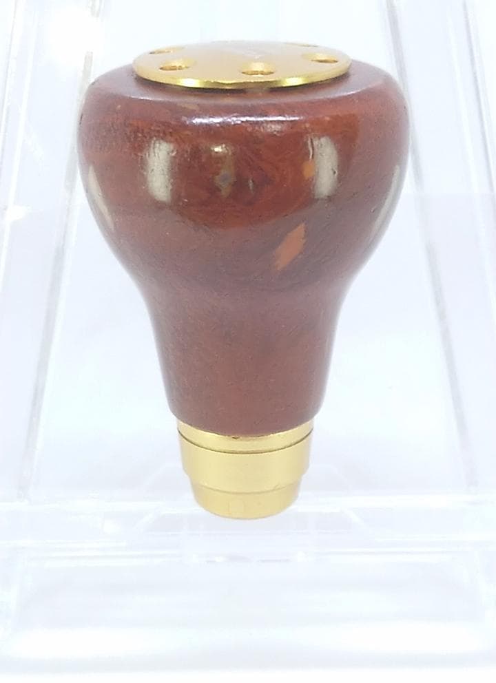 美品　シマノ　夢屋　花梨　ラウンド型ノブ