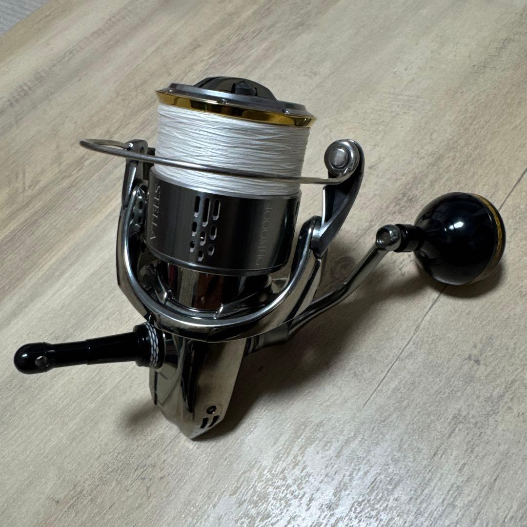 め太郎 SHIMANO 18 STELLA 4000MHG ゴメクサスノブ