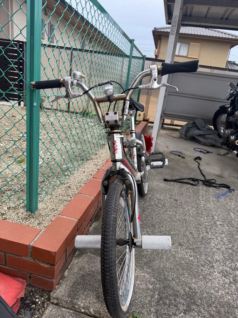 BMX MON 自転車 シルバー