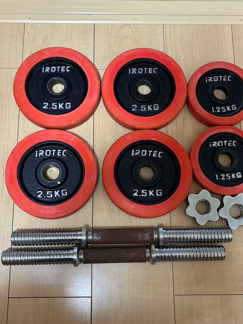 アイロテック　ダンベル　10Kg 2セット＋4kgダンベル×2