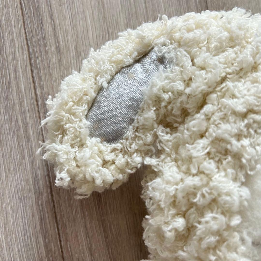 ビビティックス限定品　ハローキティ　キティちゃん　ぬいぐるみ　うさぎ着ぐるみ　白
