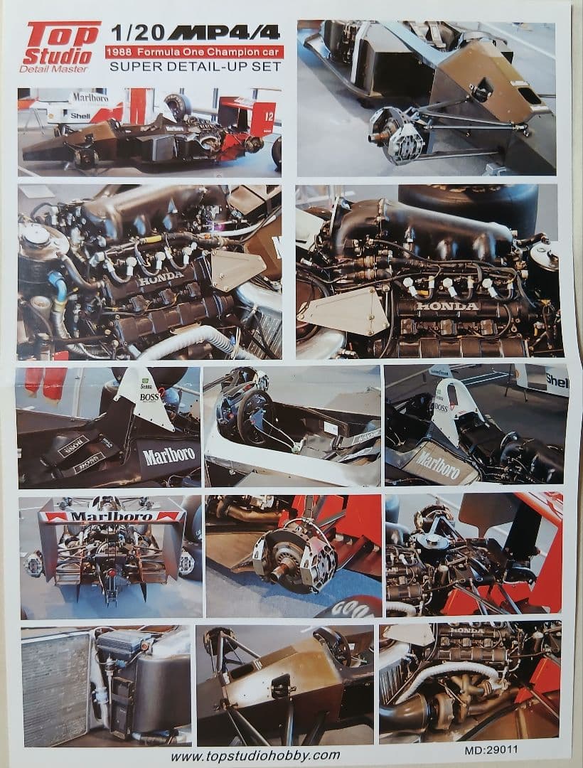 Mclaren HONDA MP 4/4＋DETAL-UP SET