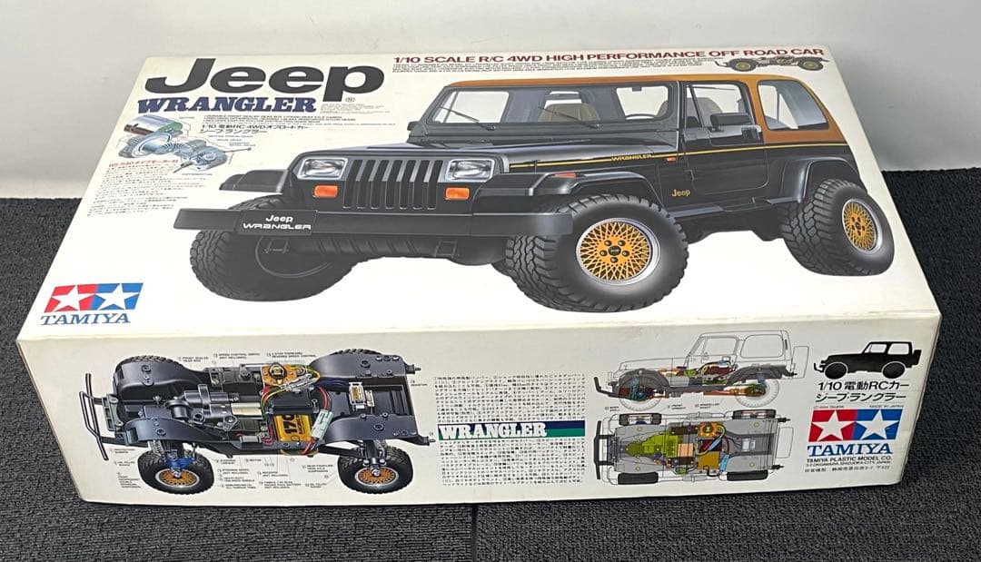 タミヤ 58141 1/10 電動RC 4WD ジープ ラングラー モーター付き