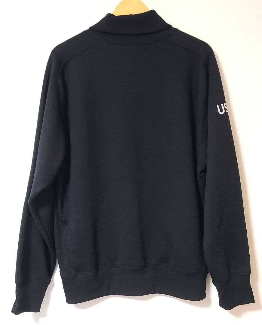 Champion テックウィーブ タートルネックスウェット XL 黒 ☆極美品☆