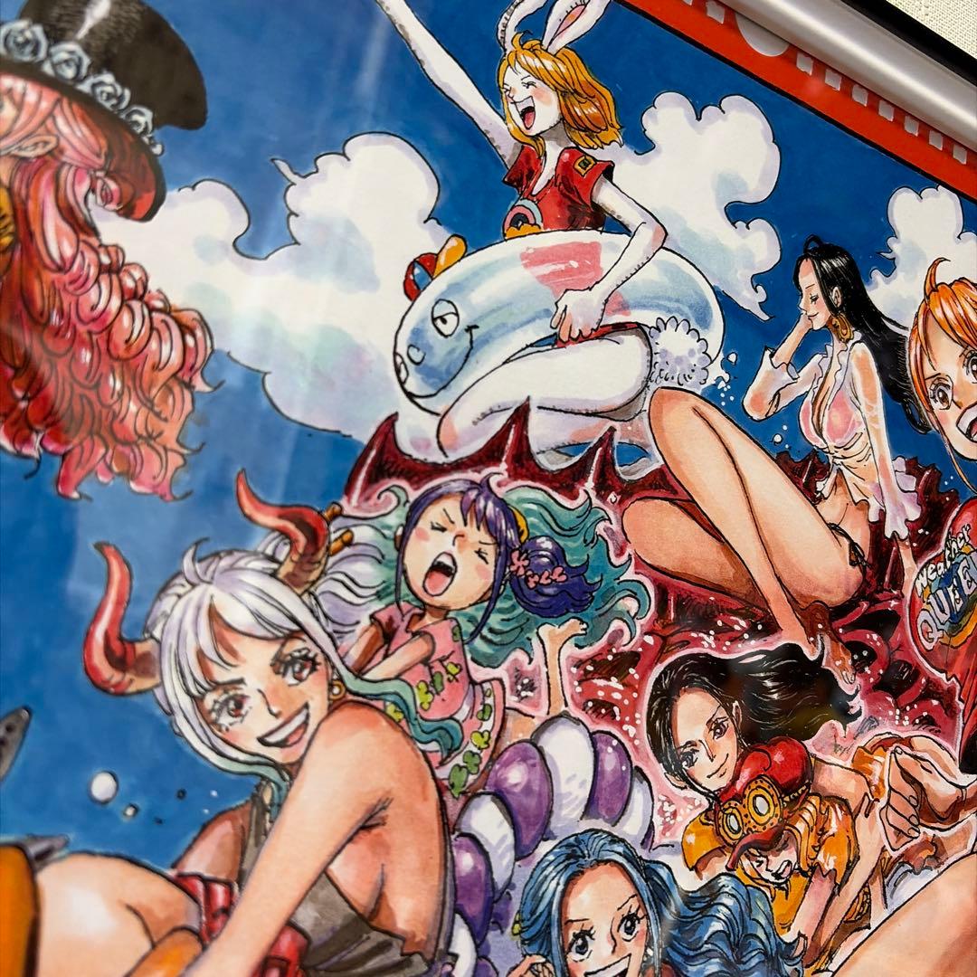 ワンピース ポスターイラスト 特大A2半 ガールズ