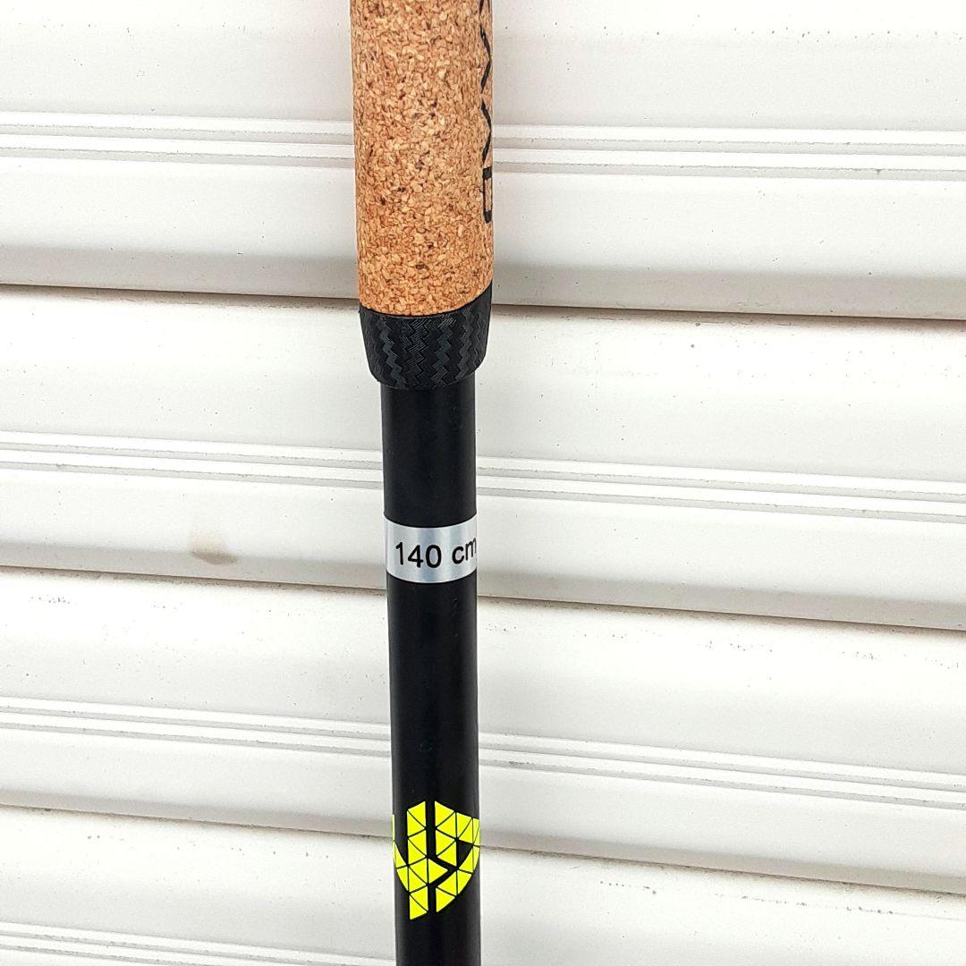 4KAAD クロスカントリースキーポール 145cm、140cm　2組セット