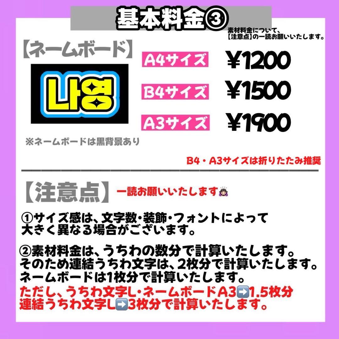 【リピーター様】うちわ文字 文字パネル