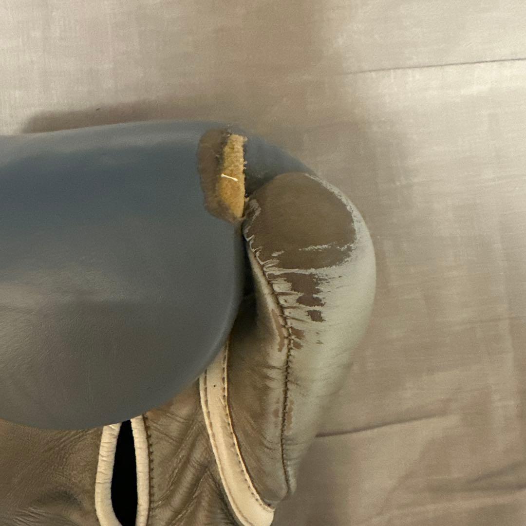 Winning グレー　シルバー　8oz ボクシンググローブ