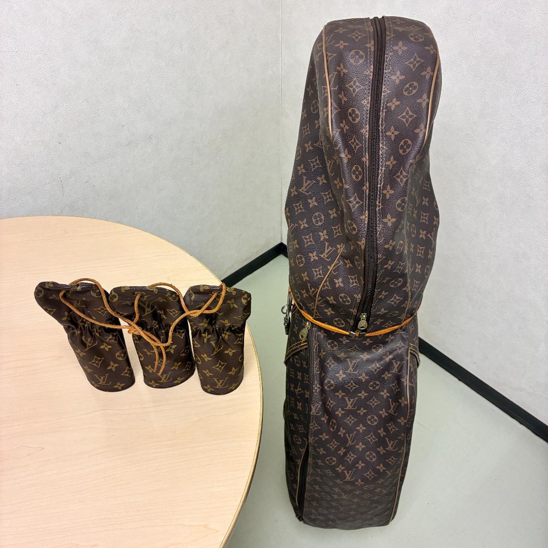 【希少美品✨】ルイヴィトン モノグラム キャディバッグ ヘッドカバー セット