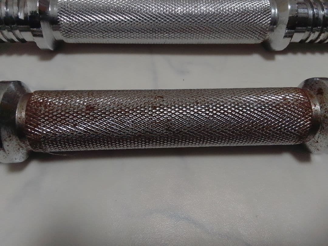 ファイティングロード ラバー付 ダンベル 合計約20kg 28mm セット
