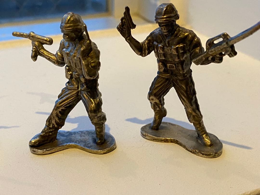 SSUR silver レベルエイプ　ミリタリー兵士フィギュア 5体セット