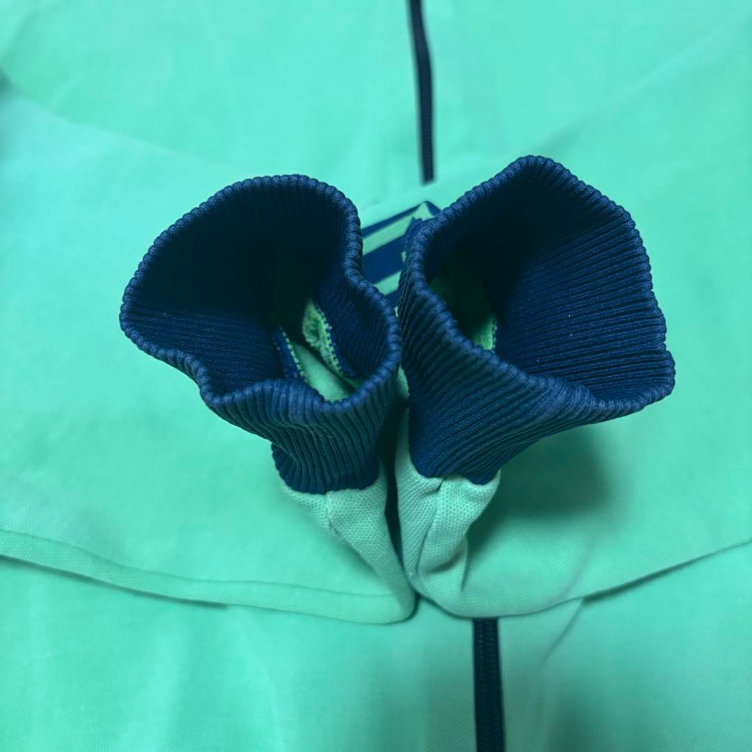 【希少】70s adidas 西ドイツ デサント製 黄緑 トラックジャケット