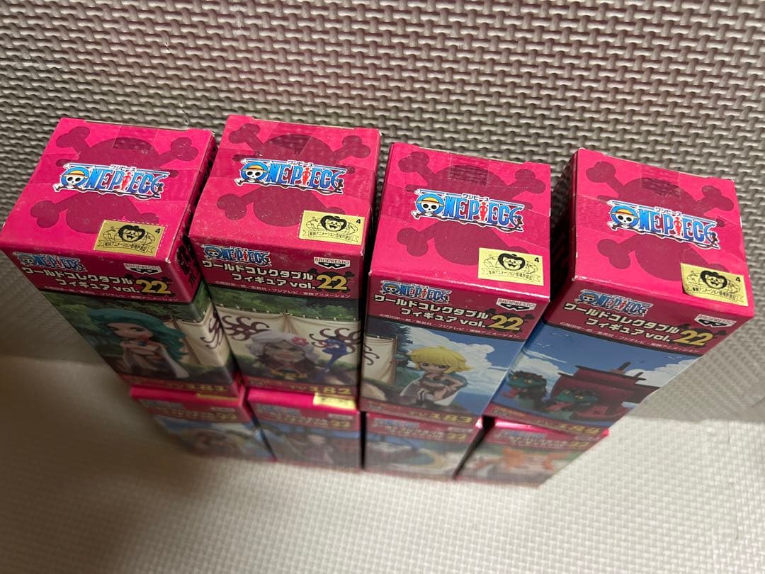 【未開封保管品】ワンピース ワールドコレクタブルフィギュア vol.22 8体