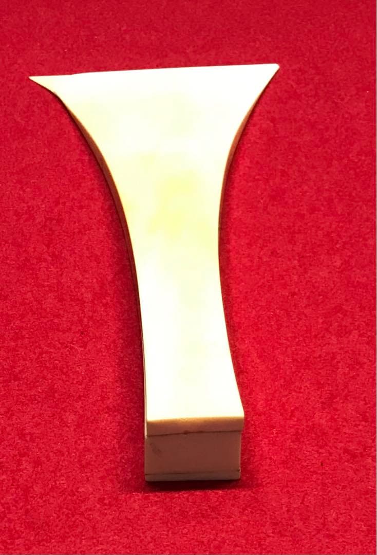 三味線撥97天然素材マンモス/三味線/弦楽器/バチ
