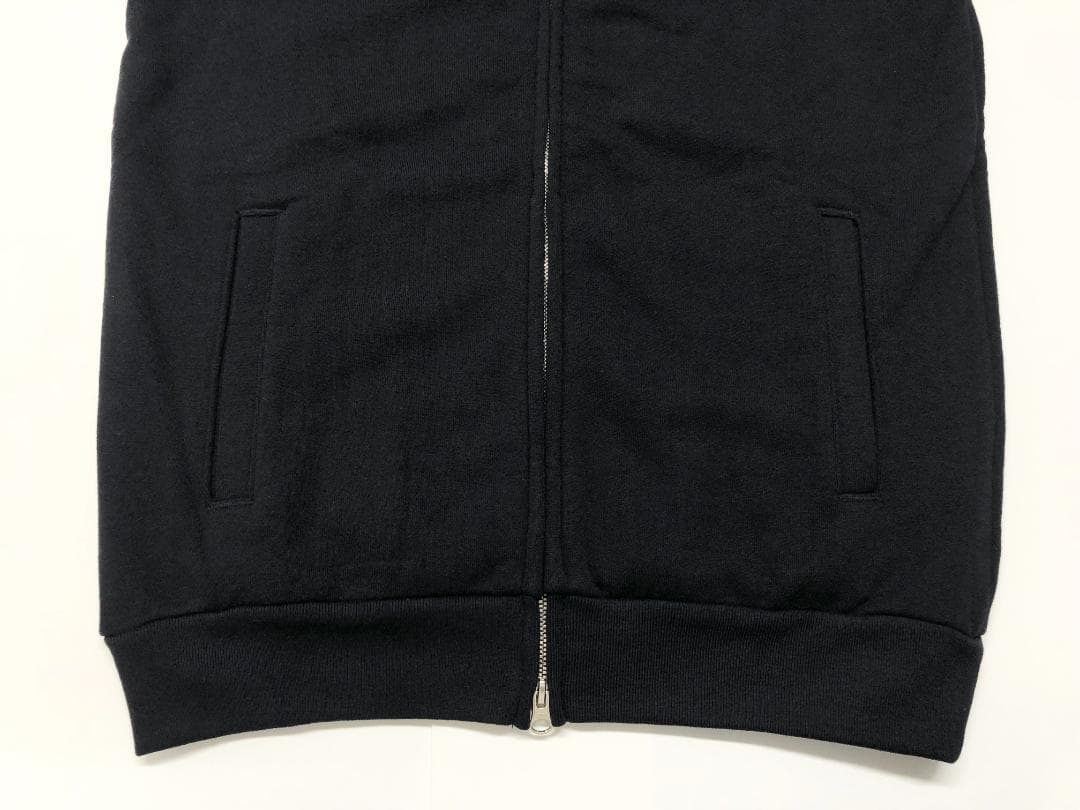 ○★新品未使用　PEARLY GATES　裏毛フルジップパーカー　4　ネイビー