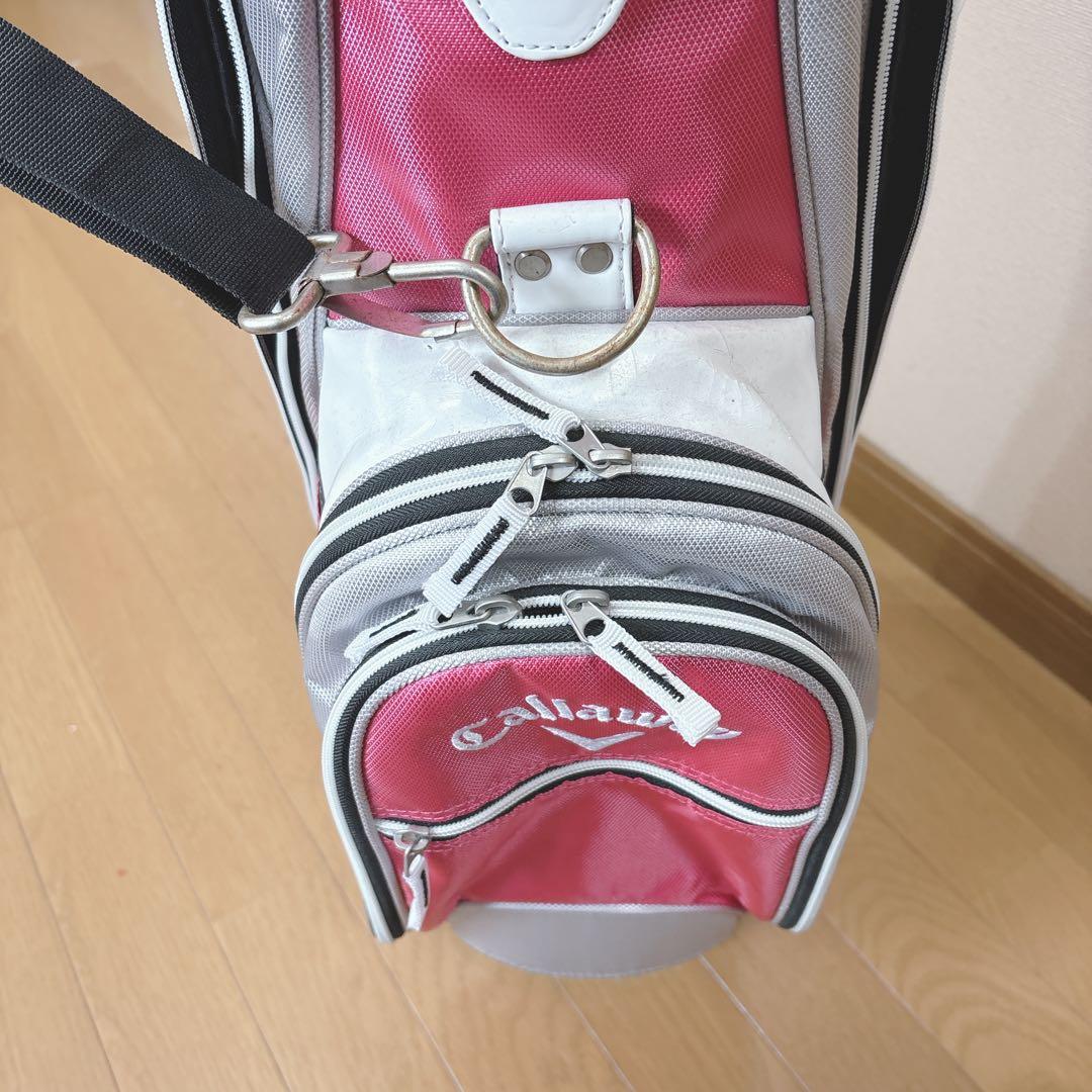 K423 Callaway ソレイユ ピンク キャディバッグ レディース