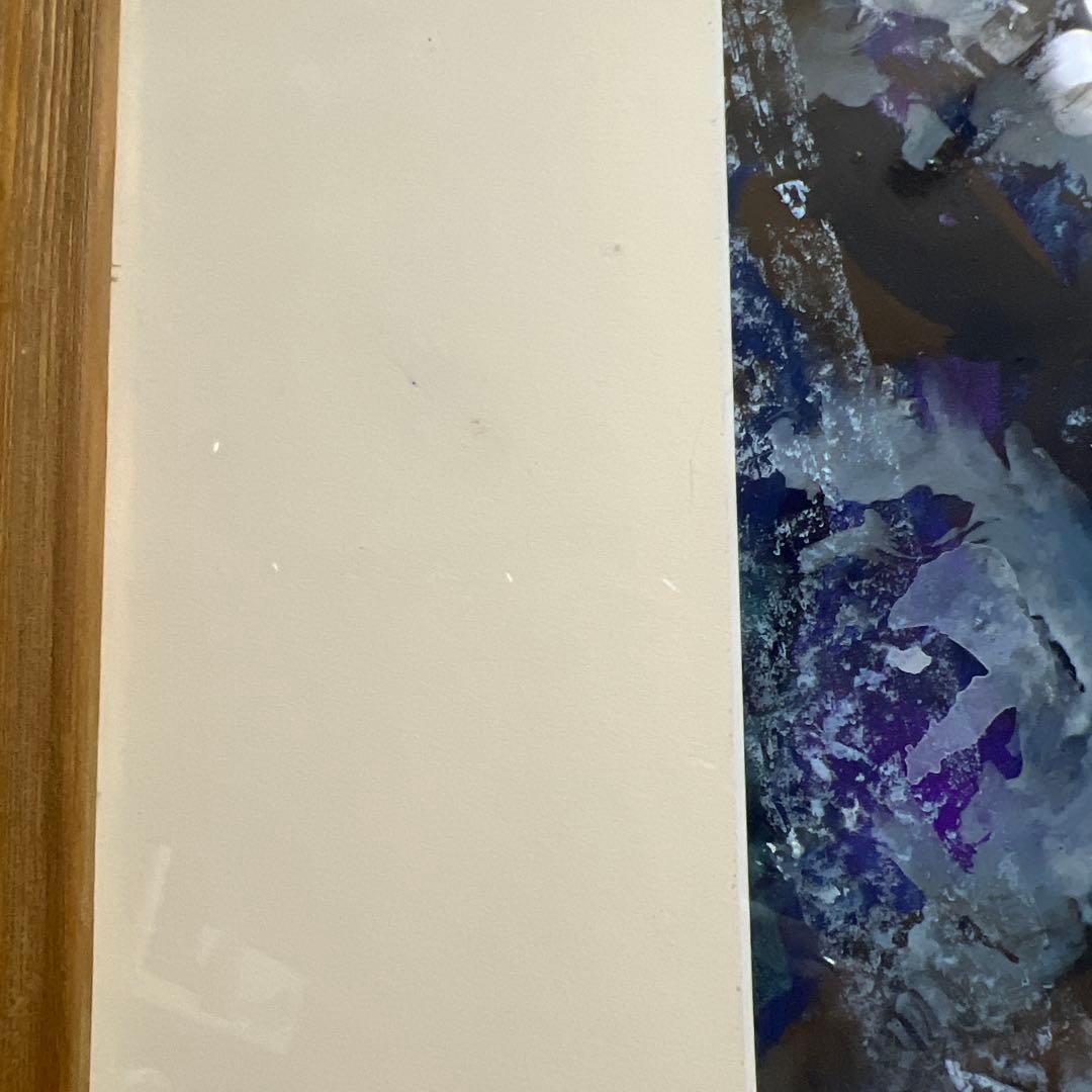 安藤玉子　青い花　原画