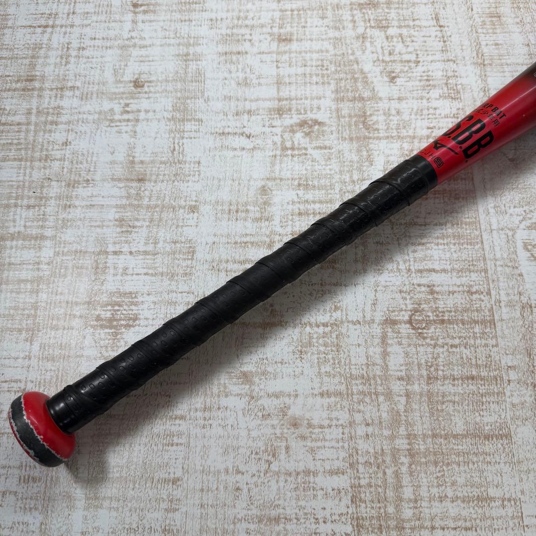 BEYONDMAX LEGACY 軟式バット 赤黒 レガシー　少年78センチ