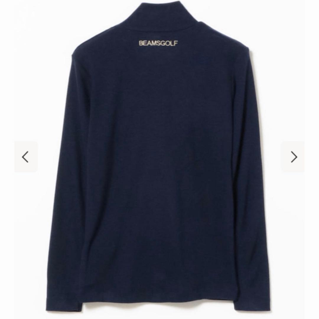 ★BEAMS GOLF PURPLE LABEL★サイドボタン タートルネック