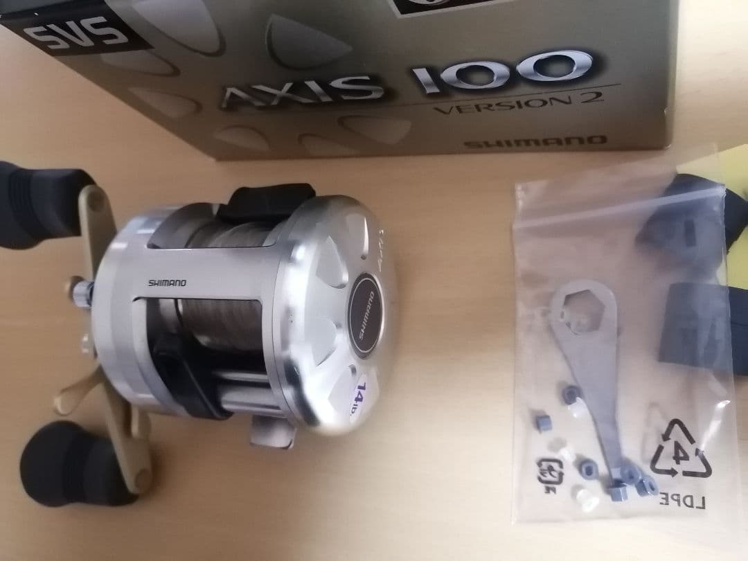 美品 SHIMANO AXIS 100 VERSION 2 アクシスver2