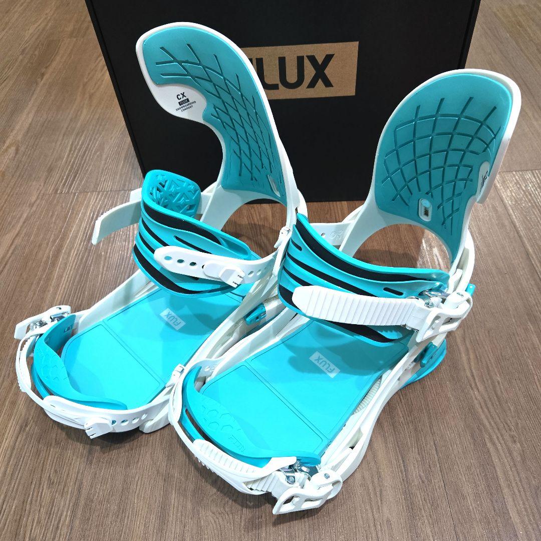 25-26 FLUX CX M WHITE フラックス　ビンディング