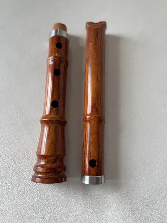 尺八 和楽器 楽器 木管 二本継 中古品