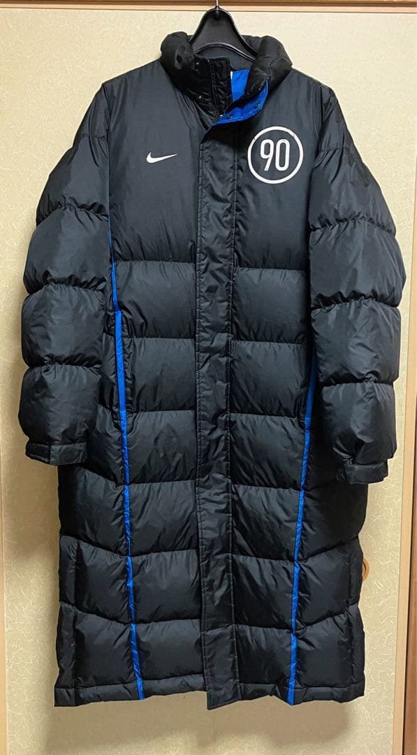 ★NIKE ナイキ TOTAL90 ロングダウンコート ベンチコート M