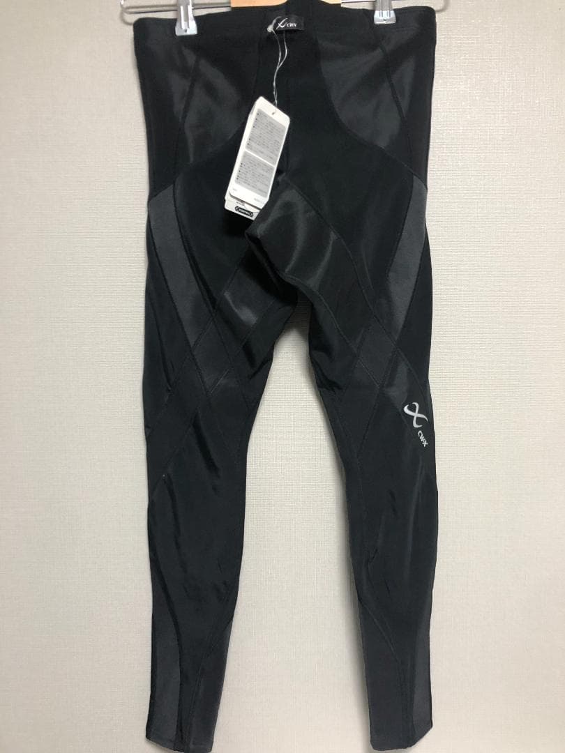 未使用 CW-X MEN スポーツタイツ HZO639 BL 黒 MY ワコール