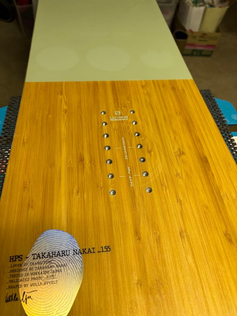 SALOMON HPS TAKAHARU NAKAI 155 スノーボード