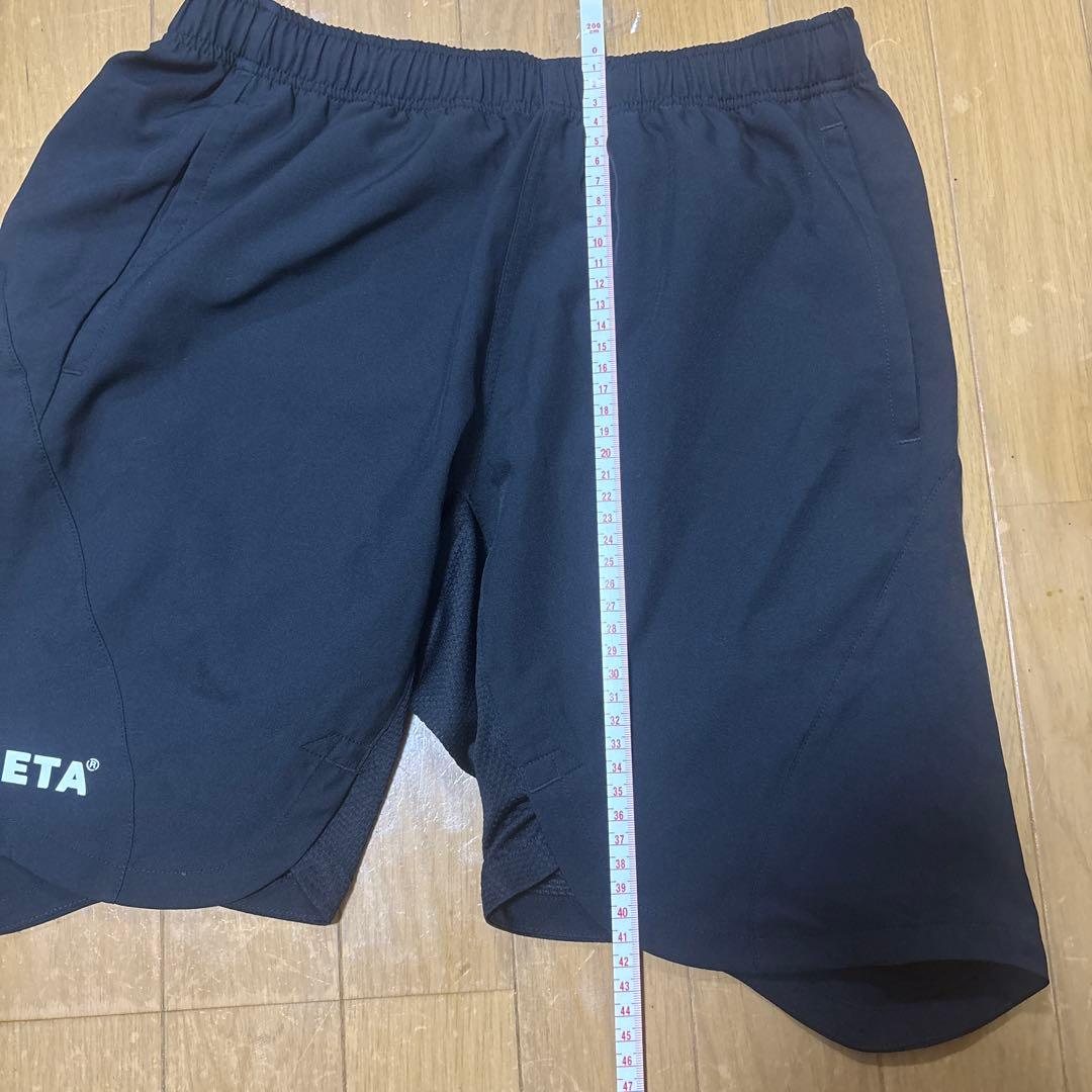 【ATHLETA 半袖上下セット審判服】M ブラック