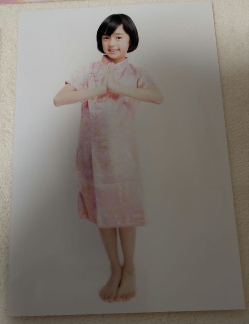 絵森彩 生写真 チャイナドレス 依田彩花 ブロマイド