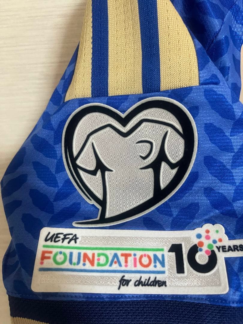 【新品未使用】ラスパドーリ　イタリア代表　選手仕様ユニフォームフルパッチ2026