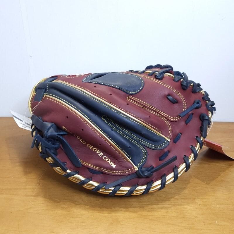 ローリングス HT ゴールド レアな左投用 キャッチャーミット 軟式グローブ