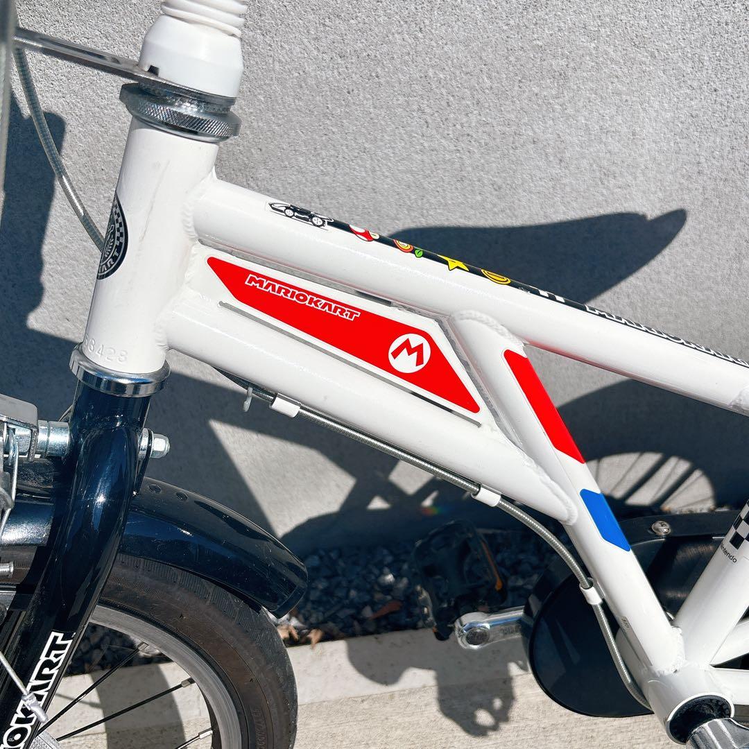 サイクルベースあさひ マリオカート 子供用自転車 16インチ 補助輪あり