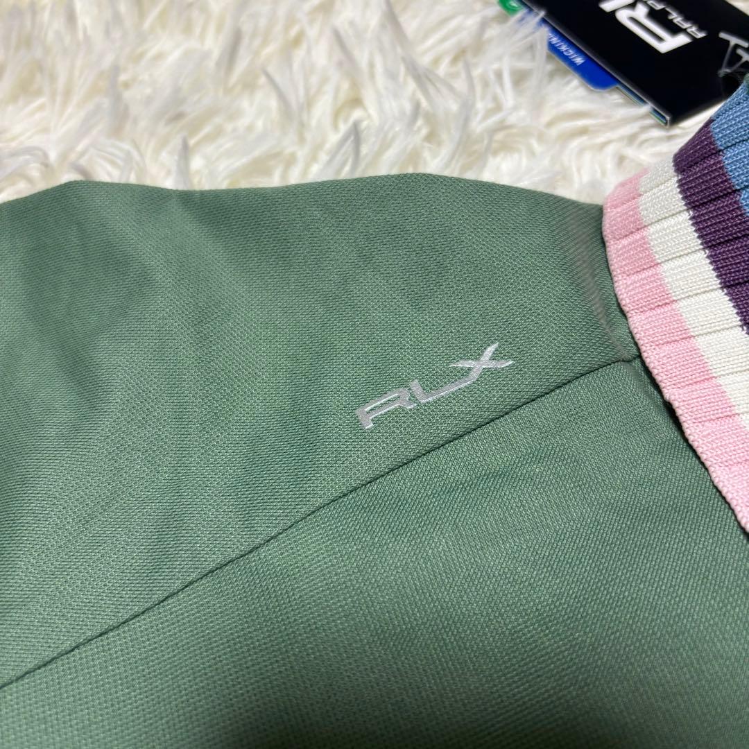 新品タグ付き　RLX ラルフローレン　ポロシャツ　ゴルフ　ポニー　刺繍　ニット