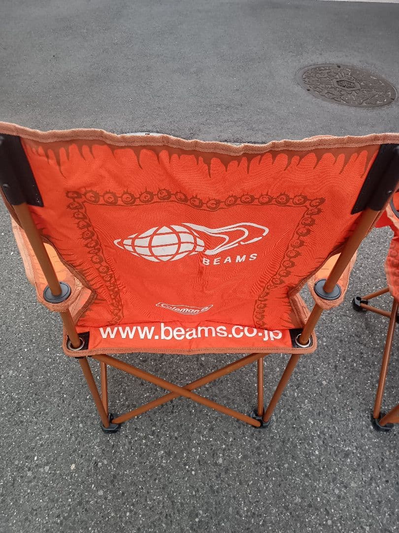 【Coleman × BEAMS】アウトドア アームチェア 2脚セット