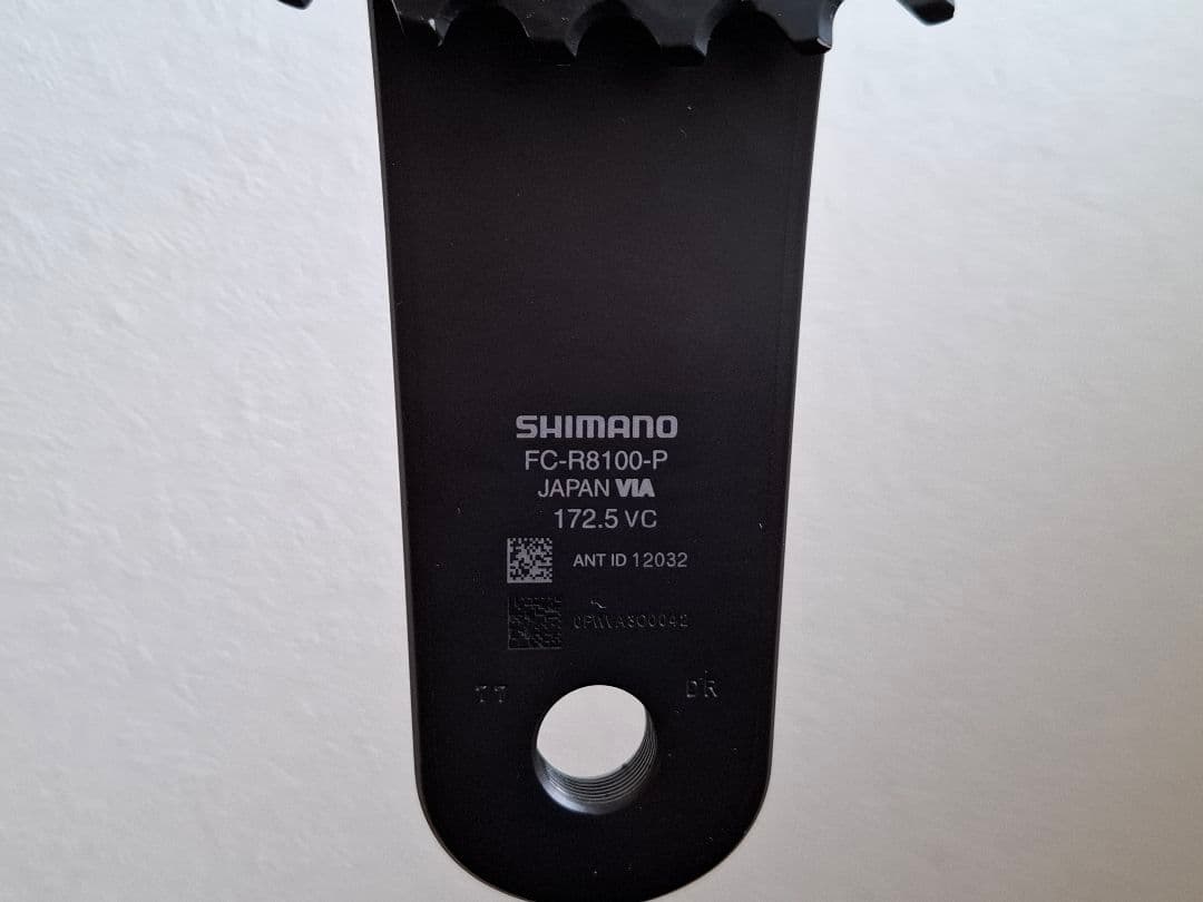 【値下げ】シマノ FC-R8100-Pパワーメーター 172.5mm50-34T