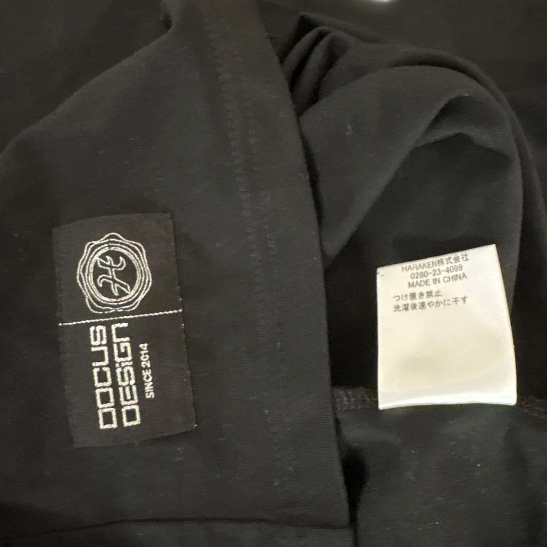 DOCUS DESIGN RELOADEDモックネックシャツ半袖 Lサイズ