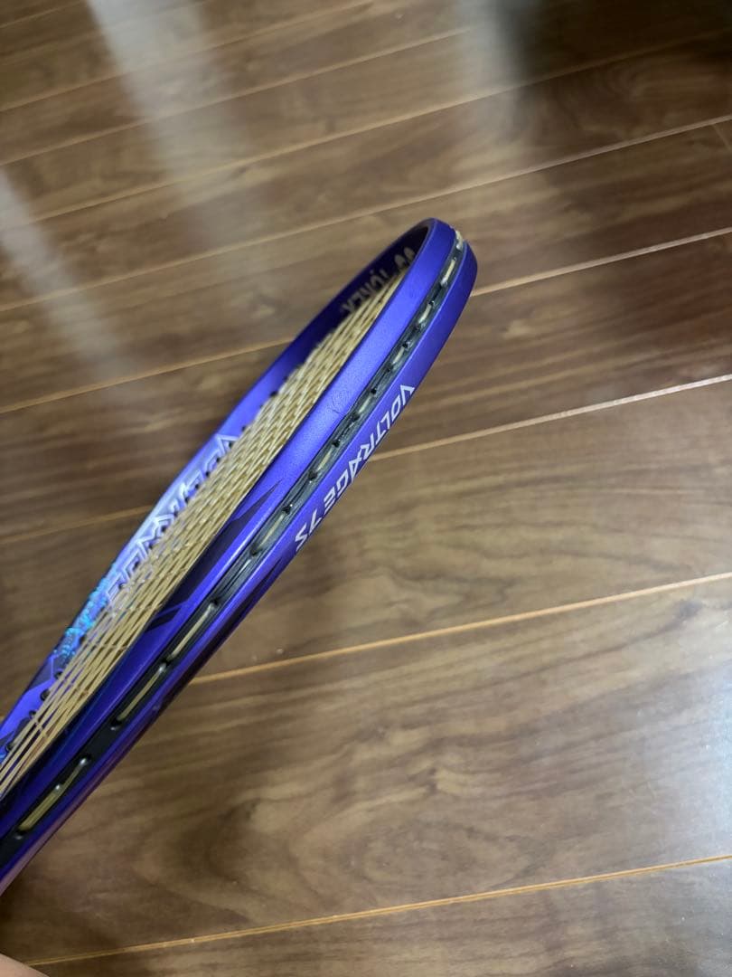 YONEX VOLTRAGE テニスラケット 紫 ケース付き