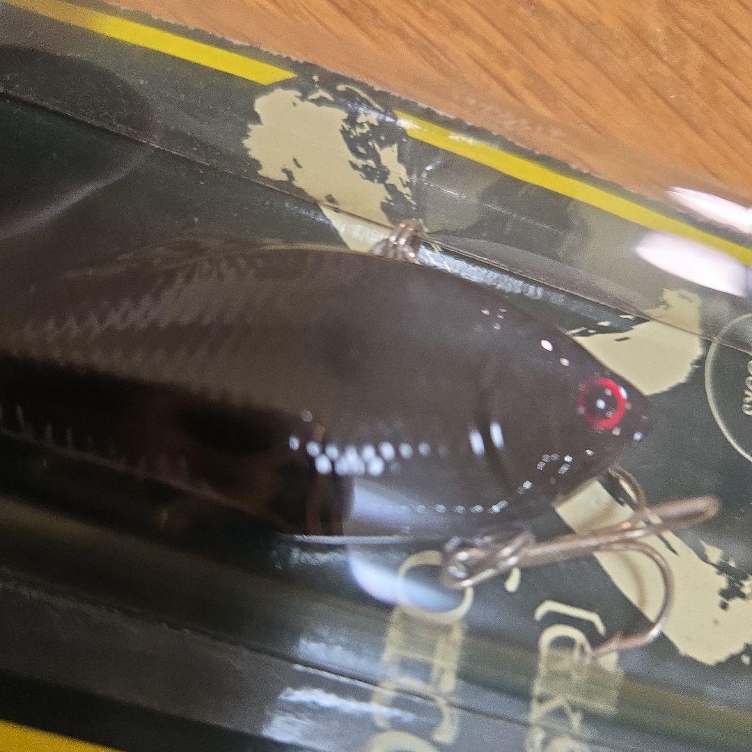 【激レア】メガバス　バイブレーション-Ｘ BA　ショップオリカラ BLACK赤目