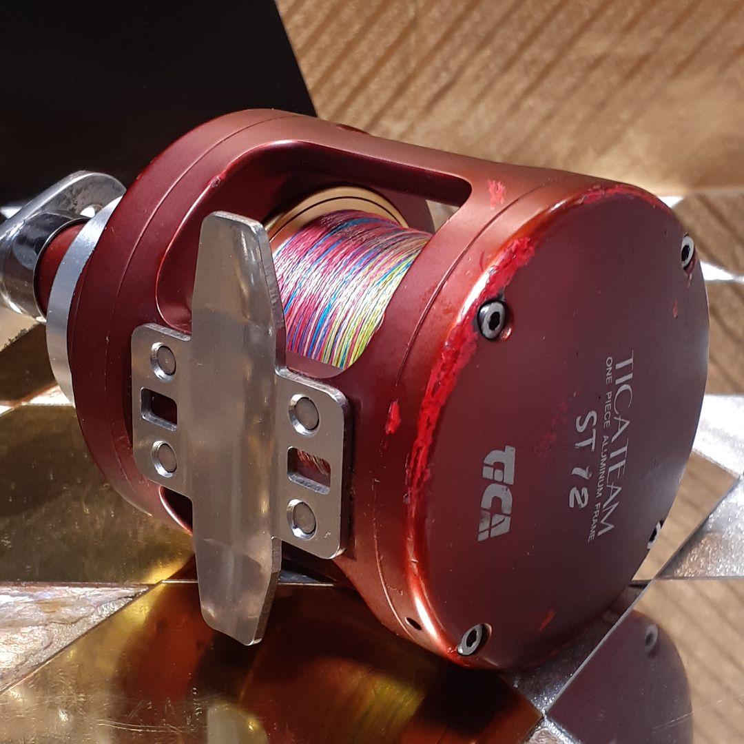 TICA TEAM ST12 ベイトリール トローリング 船用 磯釣 ジギング
