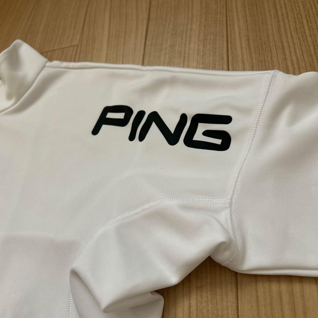 PING フルジップジャケット ホワイト