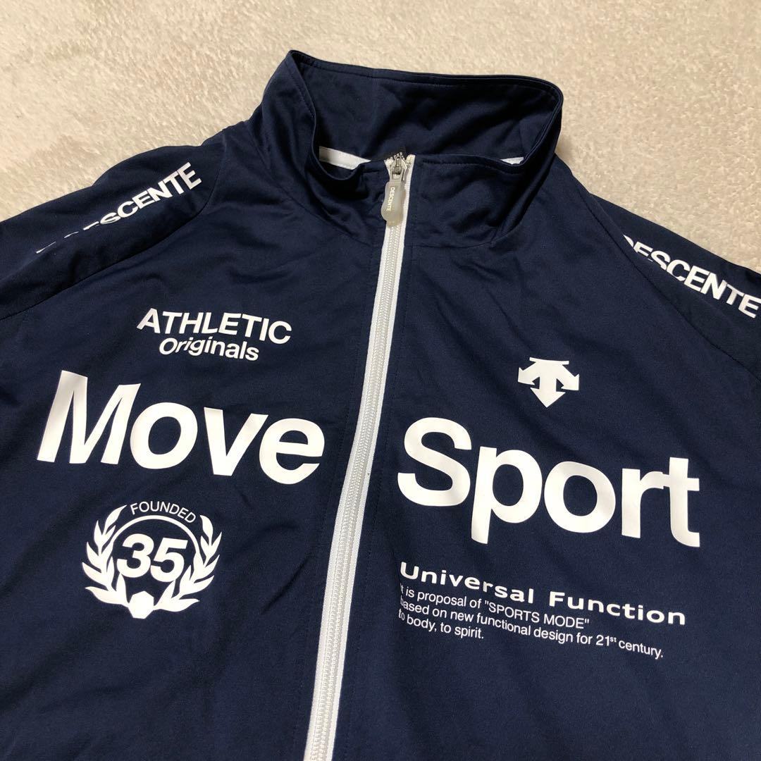 DESCENTE Move Sport ジャージセットアップ ネイビー　サイズL
