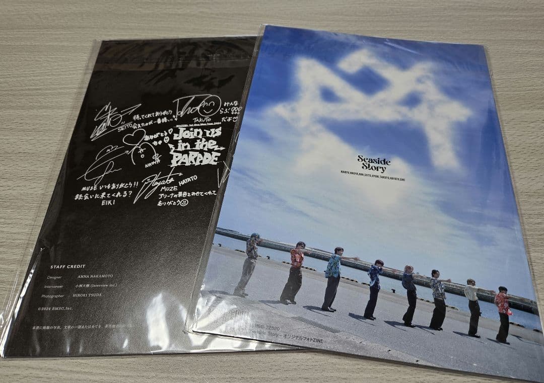 ミュージシャン SeasideStory MUZEUM Memorial Photo Zine