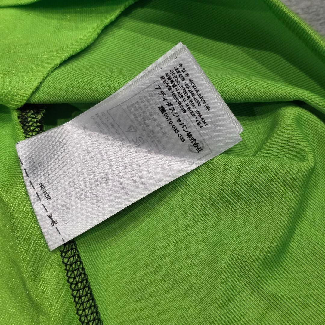松本山雅　ユニフォーム　上下セット　XL　adidas　アディダス　黄緑