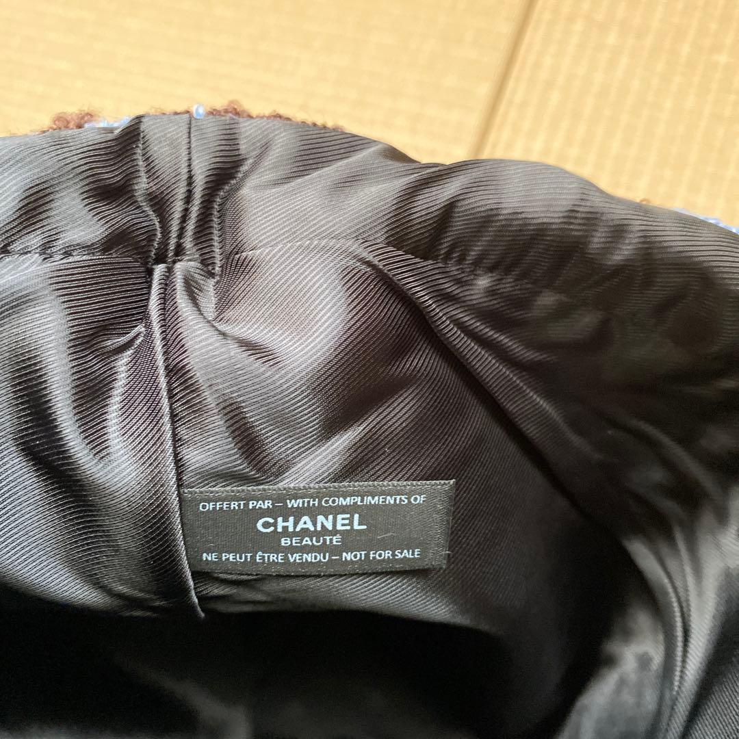 【ラスト1点セール】シャネルノベルティ ツイード トートバッグ スパンコール