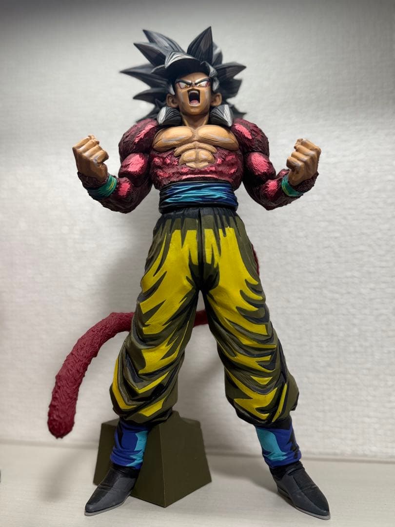 ドラゴンボール　二次元彩色　孫悟空　超サイヤ人4 マンガディメンション