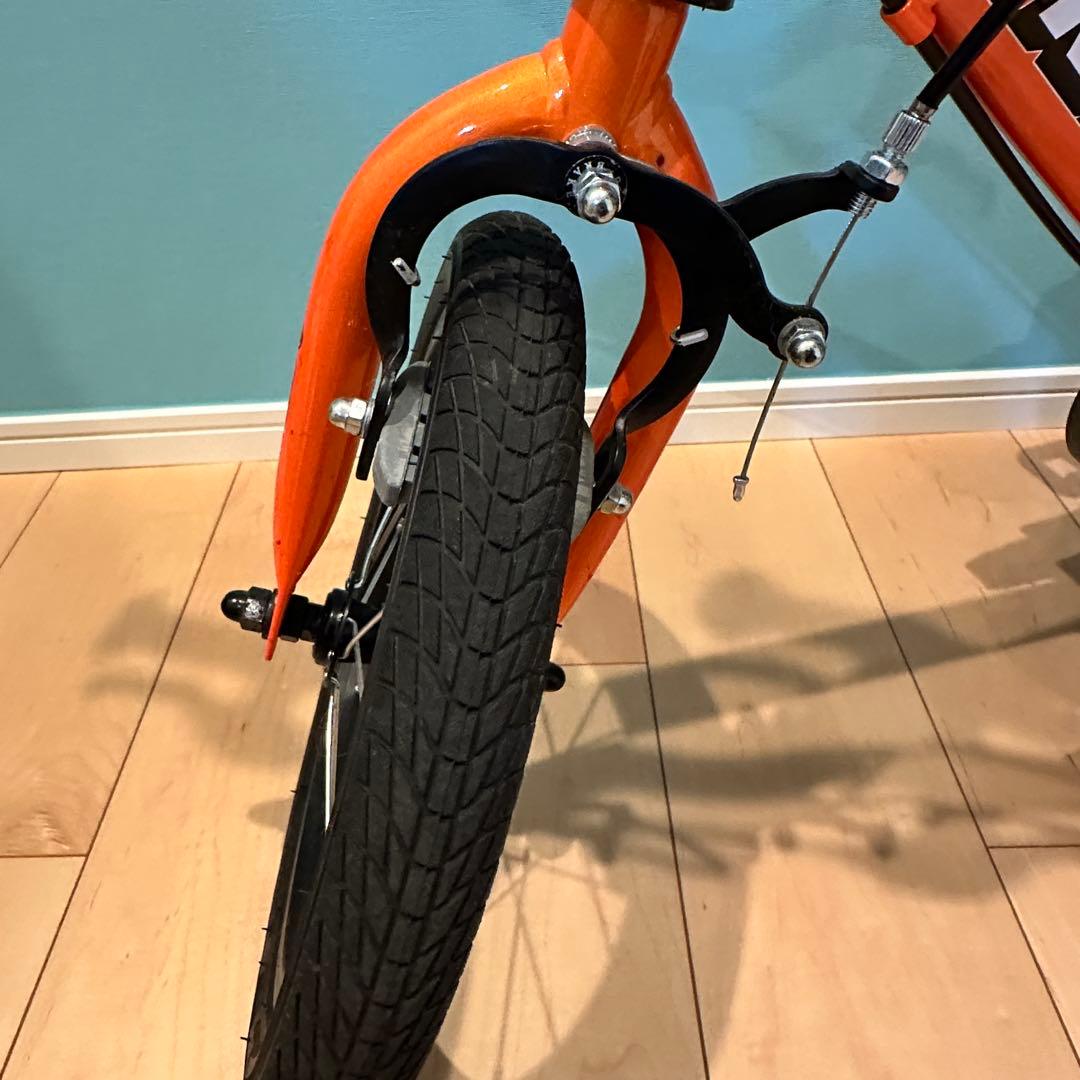STRIDER 14x ストライダー オレンジ スタンド・ペダル付き 未使用級