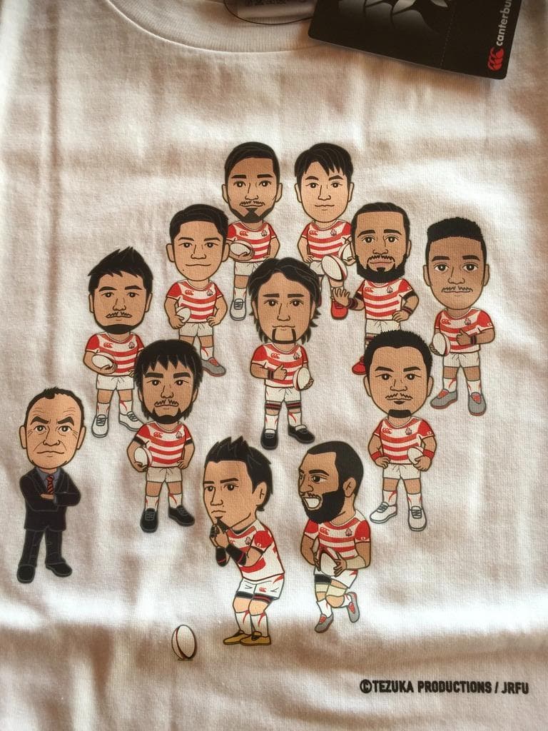 ラグビーワールドカップ 2015 日本代表 記念Tシャツセット XL